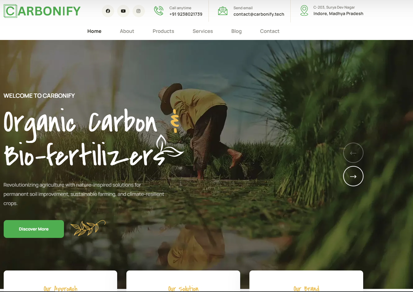 Carbonify Website